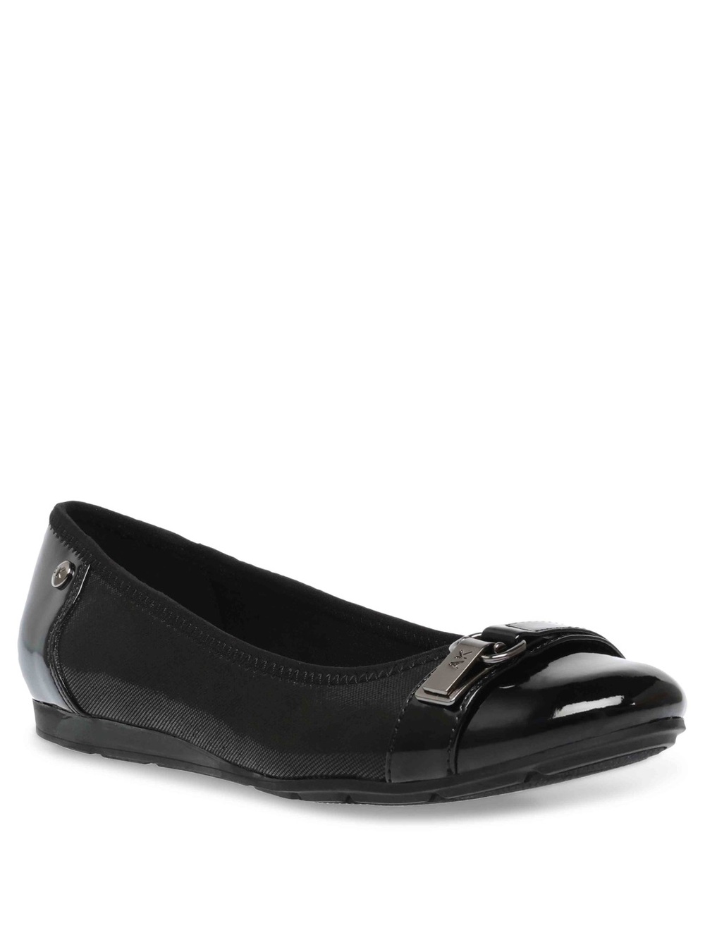 Anne Klein Black Able Flat